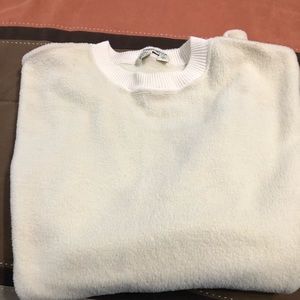 Eddie Bauer white fleece